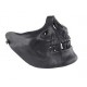ACM Half face protective mask - skull black AS-MS0014B